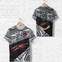 Custom Fiji Rewa Rugby Union T Shirt Special Version Black, Custom Text And Number LT8 - Wonder Print Shop
