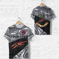 Custom Fiji Rewa Rugby Union T Shirt Special Version Black LT8 - Wonder Print Shop