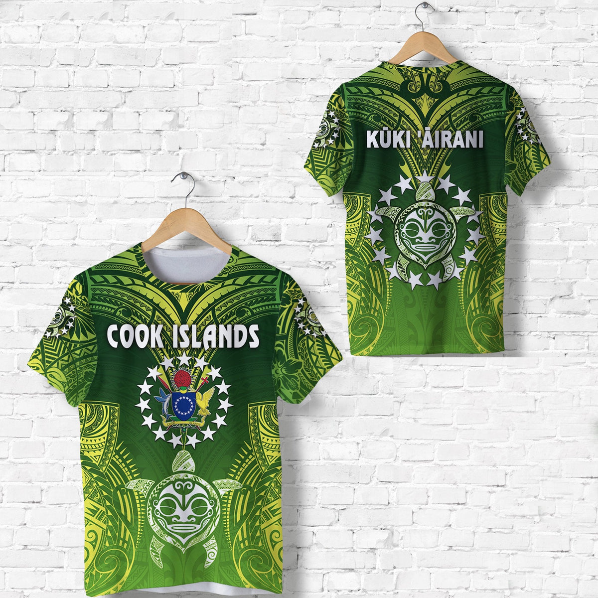 Cook Islands T Shirt Happy Independence Anniversary Lt8 - Wonder Print Shop