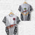 Fiji Rewa Rugby Union T Shirt Tapa Style White LT8 - Wonder Print Shop