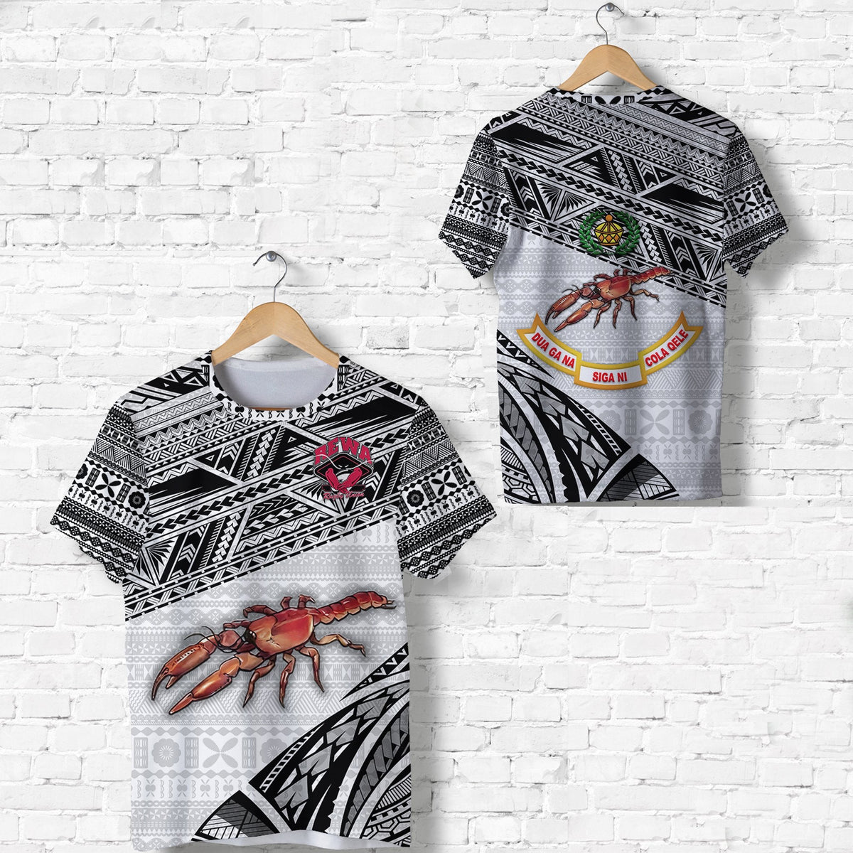 Fiji Rewa Rugby Union T Shirt Special Version White Lt8 - Wonder Print Shop