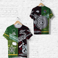 New Zealand Maori Aotearoa T Shirt Cook Islands Together Red Lt8 - Wonder Print Shop