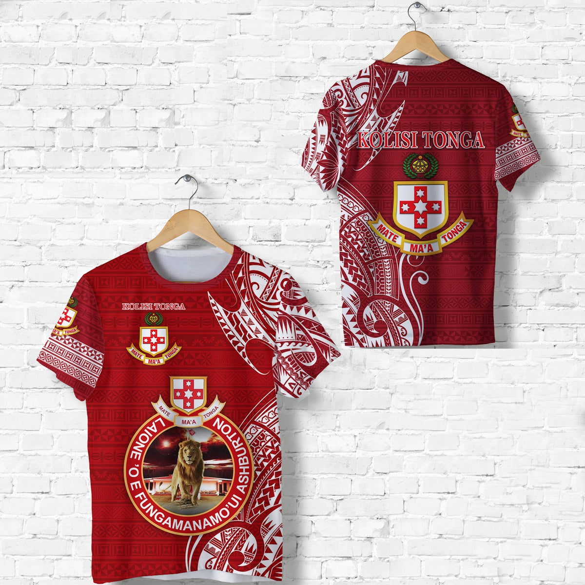 Kolisi Tonga Mate MaA Tonga T Shirt Laione O E FungamanamoUi Ashburton LT8 - Wonder Print Shop