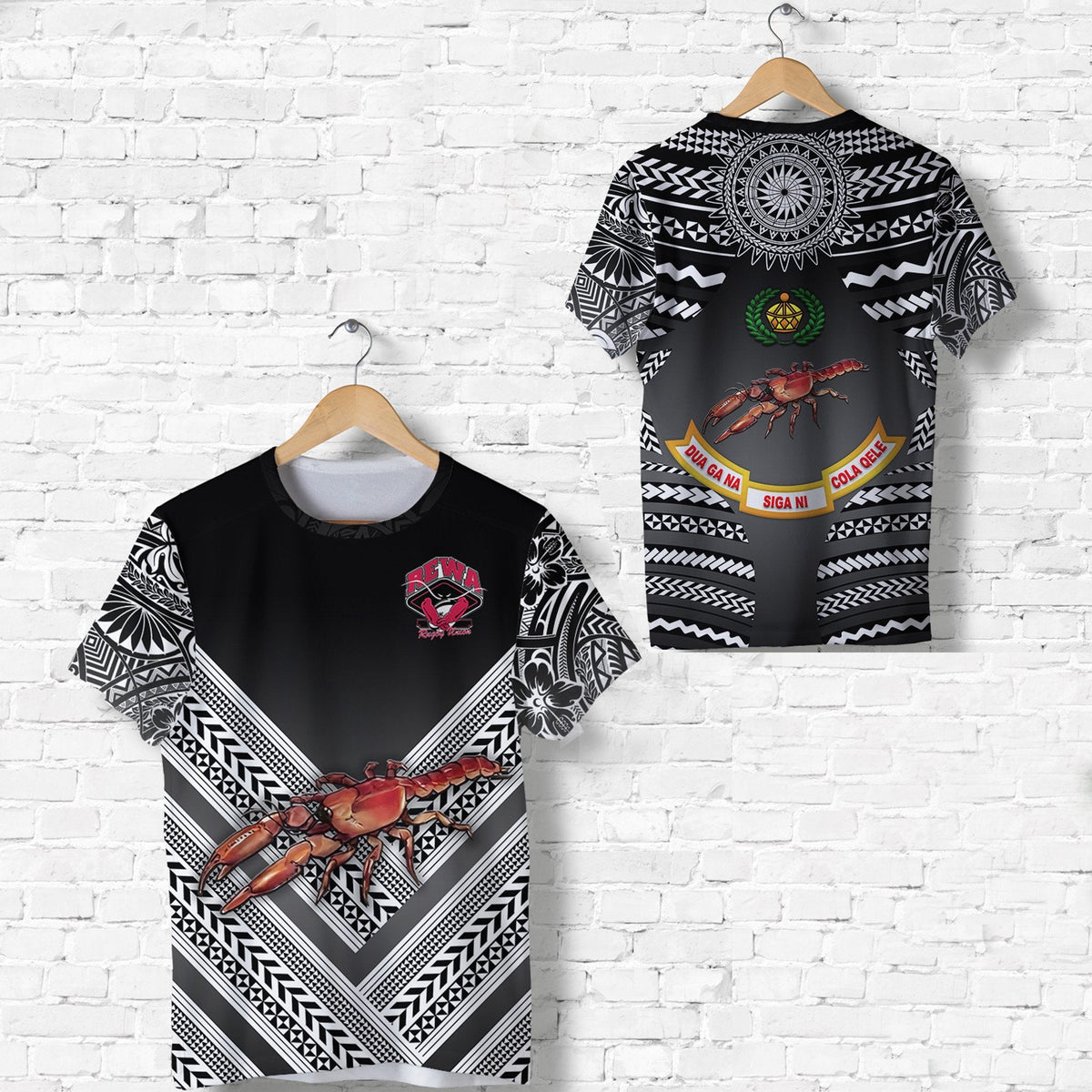 Fiji Rewa Rugby Union T Shirt Creative Style Black Lt8 - Wonder Print Shop