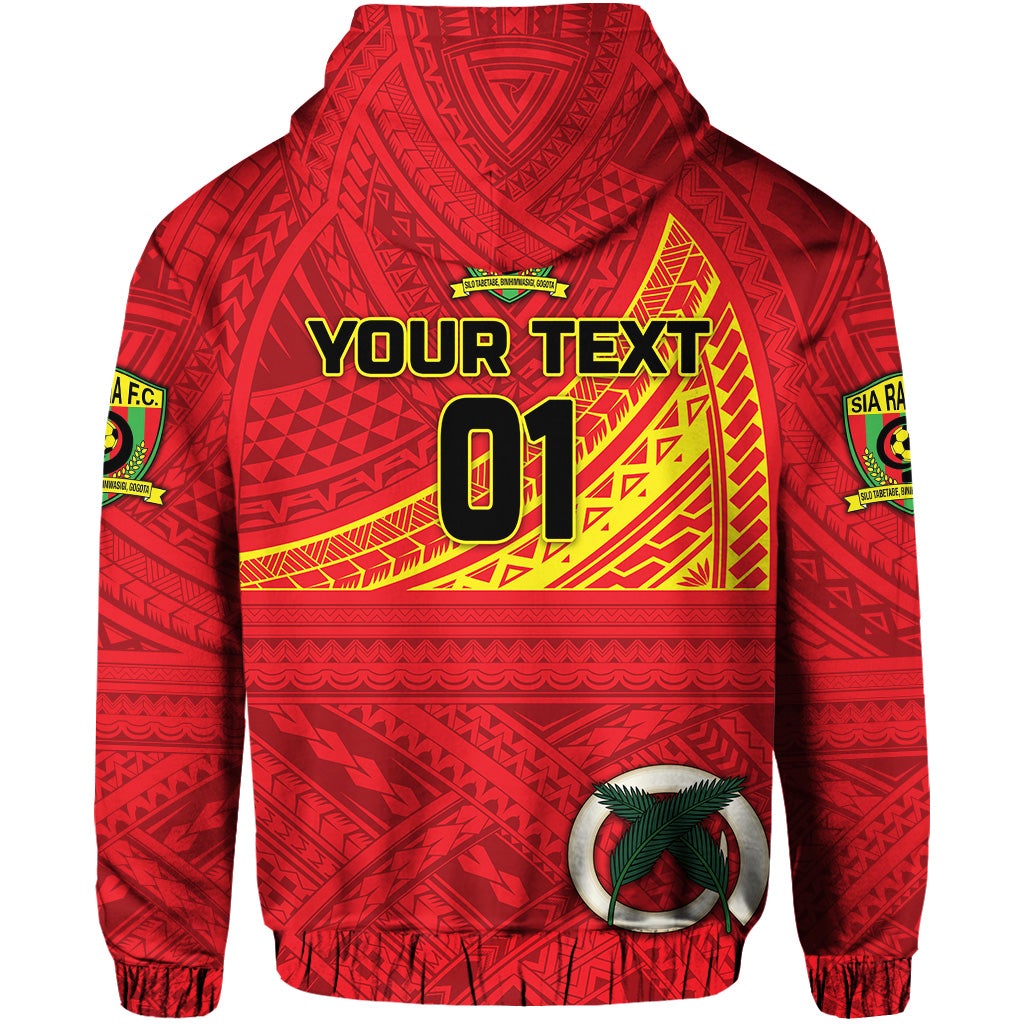 Custom Vanuatu Sia Raga Football Club Zip Hoodie Original Style LT8 - Wonder Print Shop