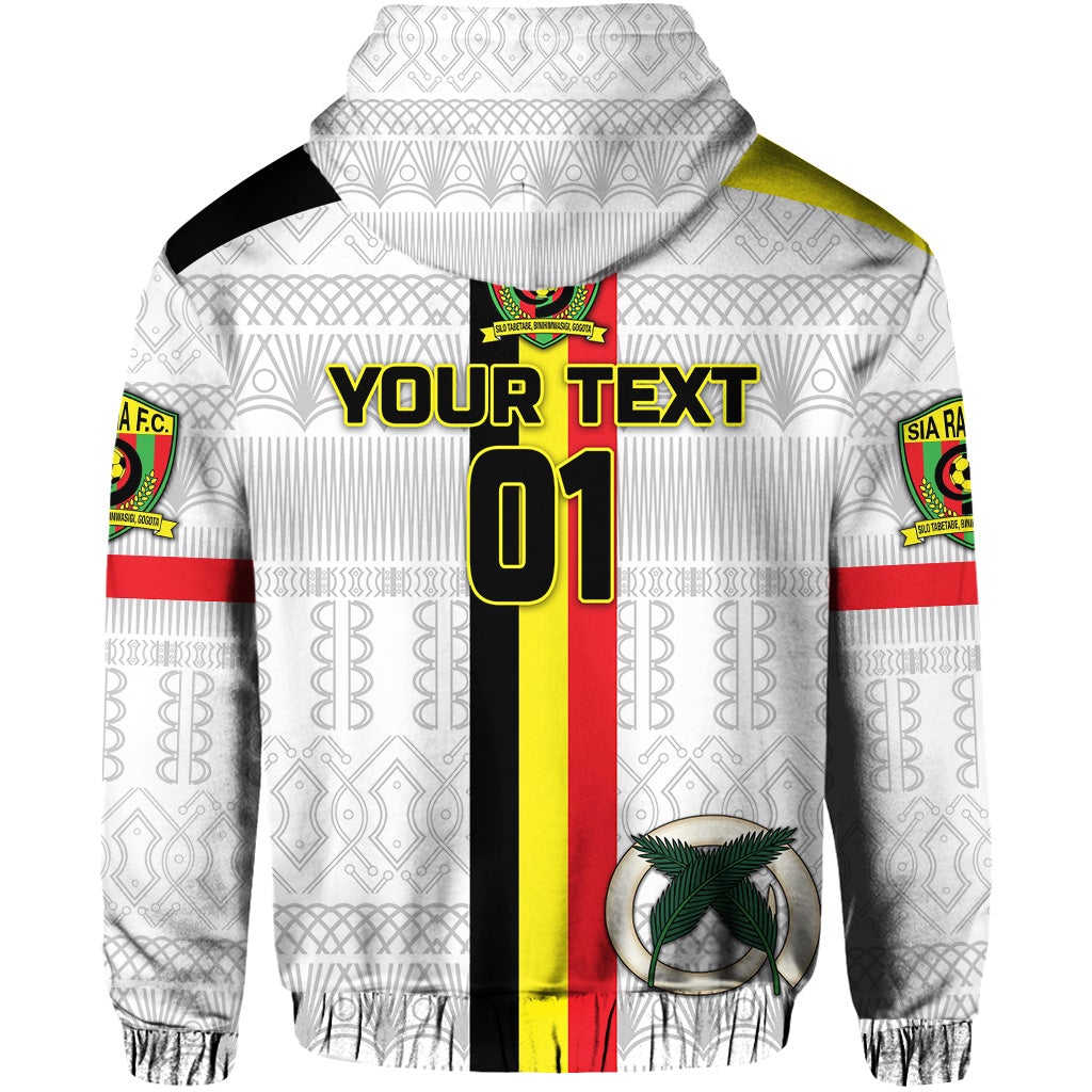 Custom Vanuatu Sia Raga Football Club Zip Hoodie Simple Style LT8 - Wonder Print Shop