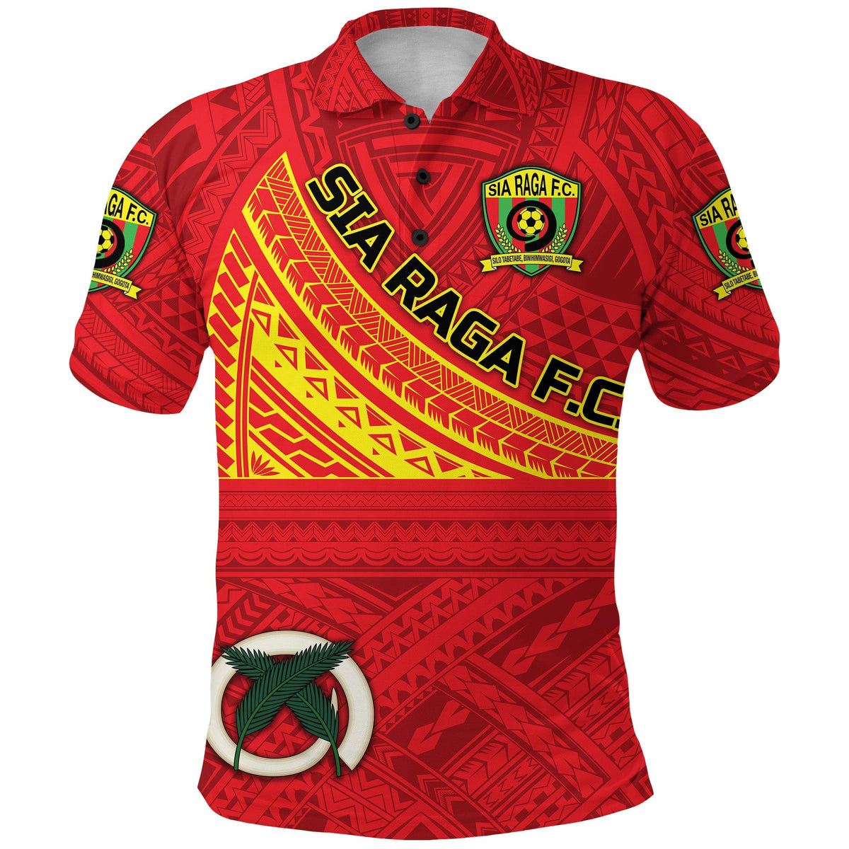 Vanuatu Sia Raga Football Club Polo Shirt Original Style LT8 - Wonder Print Shop