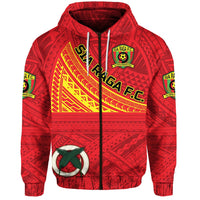 Vanuatu Sia Raga Football Club Zip Hoodie Original Style LT8 - Wonder Print Shop