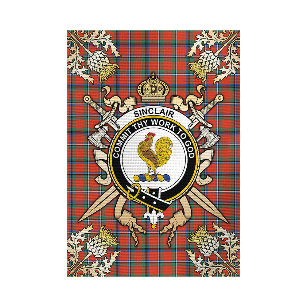 scottish-sinclair-ancient-clan-crest-gold-courage-sword-tartan-garden-flag