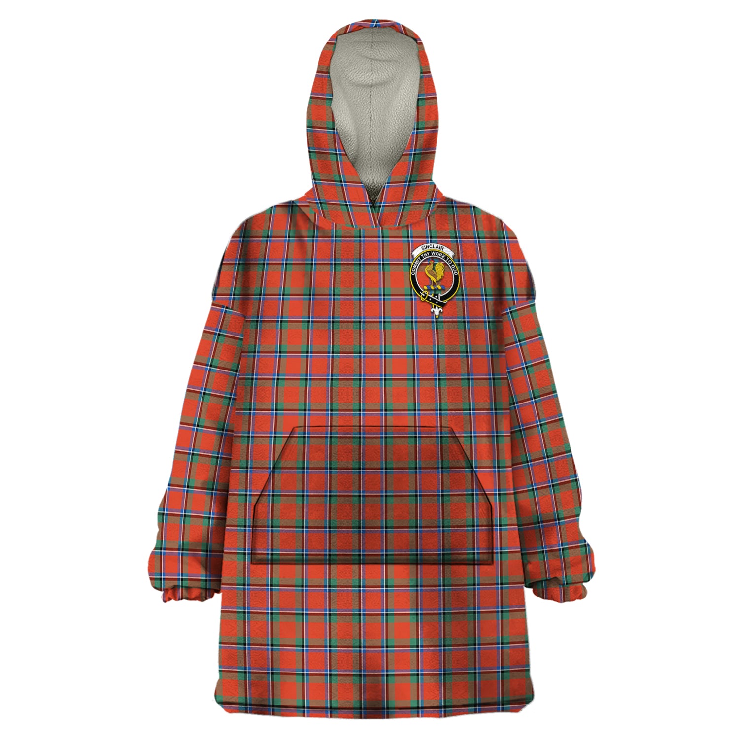 scottish-sinclair-ancient-clan-crest-tartan-wearable-blanket-hoodie