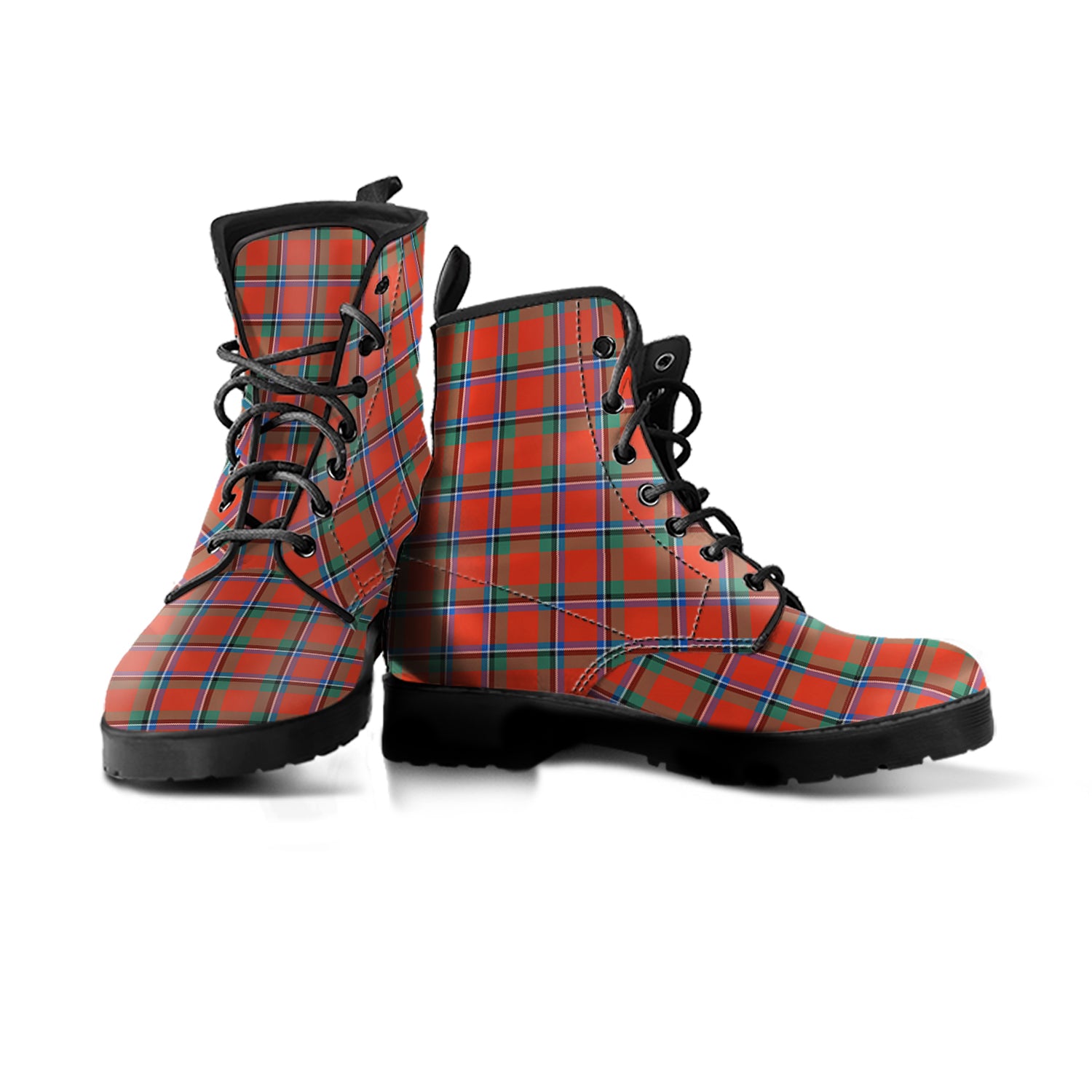 scottish-sinclair-ancient-clan-tartan-leather-boots