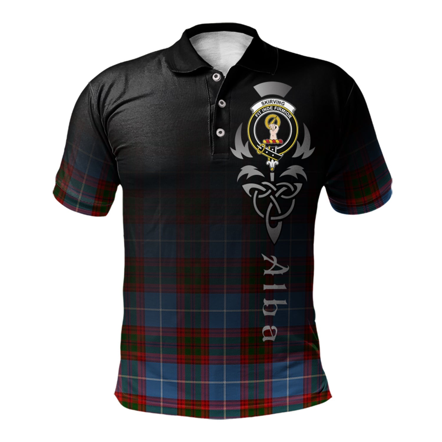 scottish-skirving-clan-crest-tartan-alba-celtic-polo-shirt