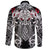 Viking Long Sleeve Button Shirt Odin Eternal Flame RLT12 - Wonder Print Shop