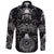 Viking Long Sleeve Button Shirt Odin Tree Runes RLT12 - Wonder Print Shop