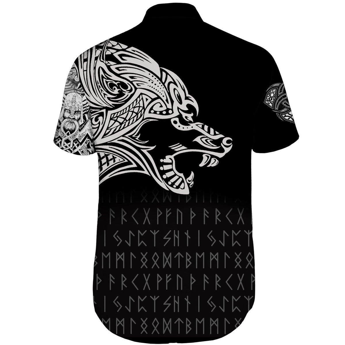 vikingfenrir-tatoo-shorts-sleeve-shirt