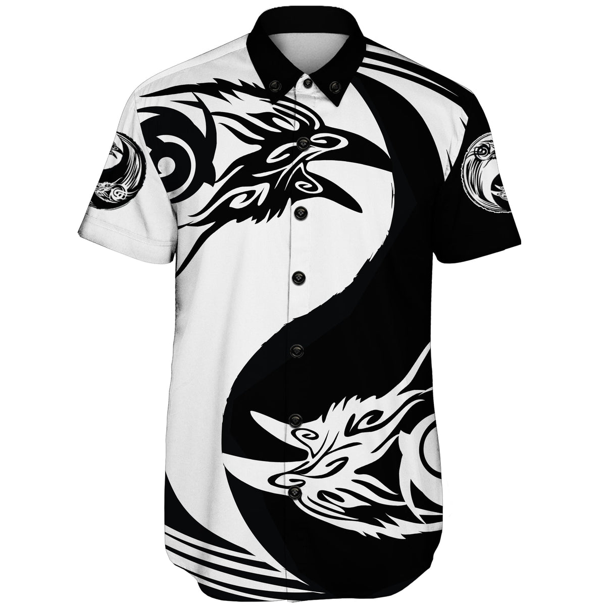 viking-shorts-sleeve-shirt-ying-yang-raven