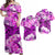 Personalised Hawaii Matching Hawaiian Shirt And Dress Pink Polynesian Turtle and Hibiscus LT13 - Wonder Print Shop