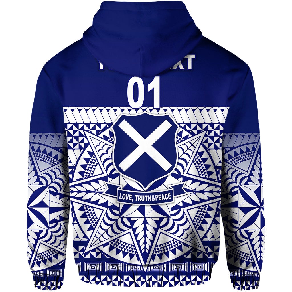 Custom St. Andrews High School Zip Hoodie Simplified Version LT8 - Wonder Print Shop