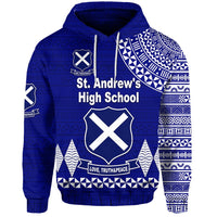 St. andrews High School Hoodie Simple Style LT8 - Wonder Print Shop