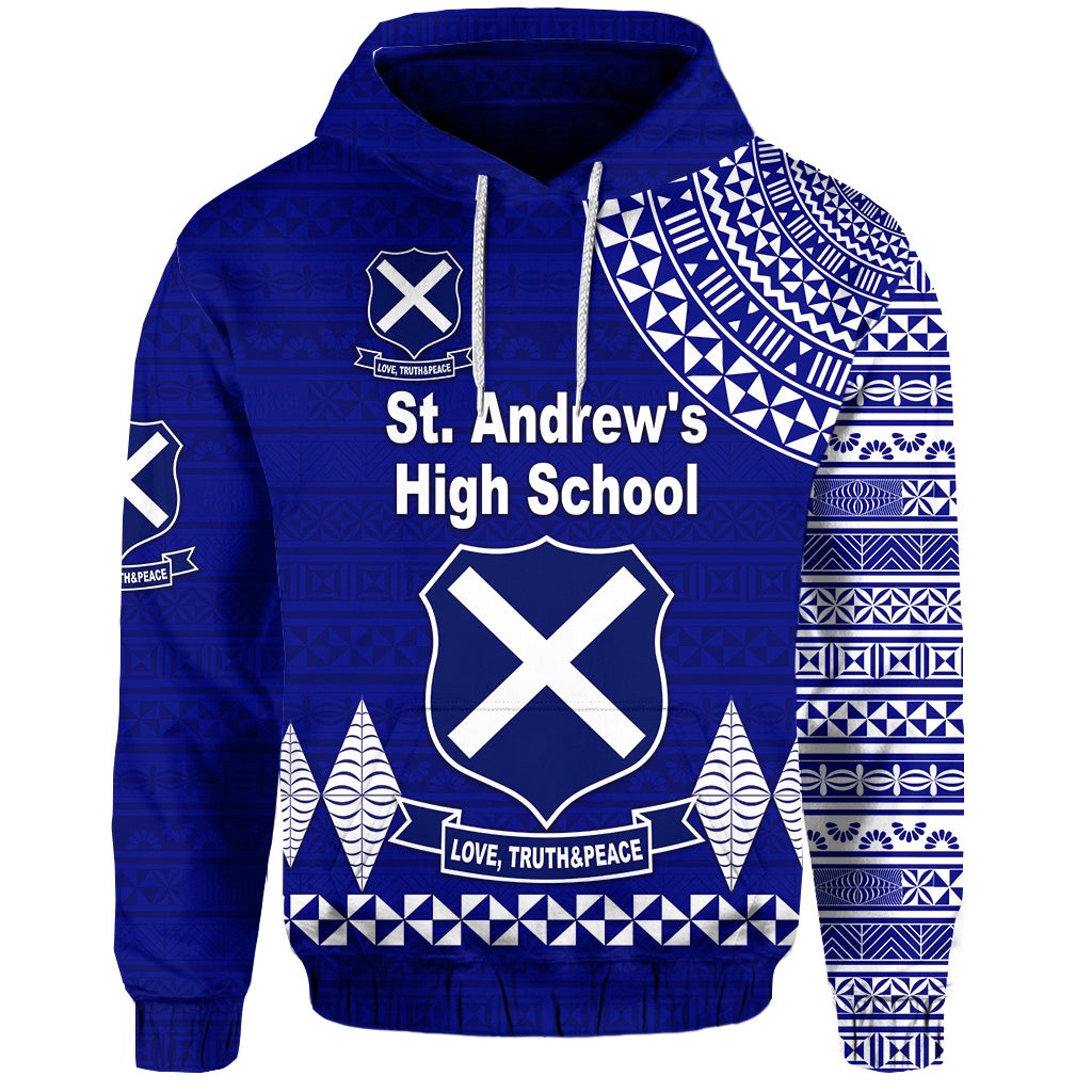 Custom St. Andrews High School Hoodie Simple Style LT8 - Wonder Print Shop