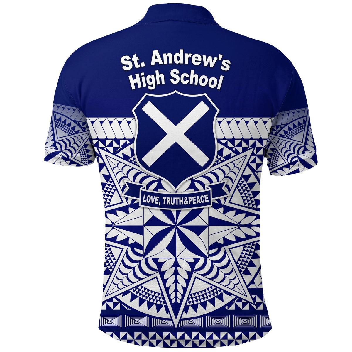 St. andrews High School Polo Shirt Simplified Version LT8 - Wonder Print Shop