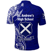 St. andrews High School Polo Shirt Original Style LT8 - Wonder Print Shop