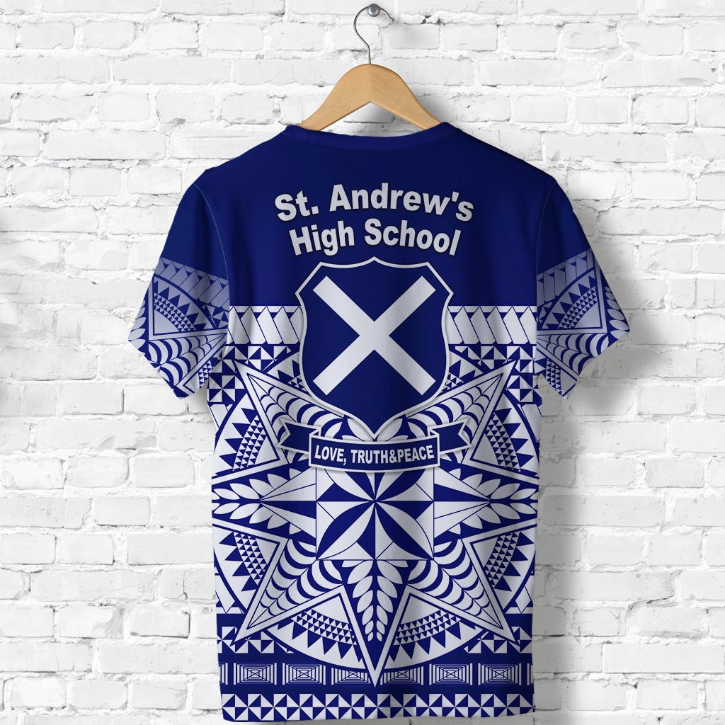 St. andrew's High School T Shirt Simplified Version LT8 - Wonder Print Shop