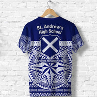 St. andrew's High School T Shirt Simplified Version LT8 - Wonder Print Shop