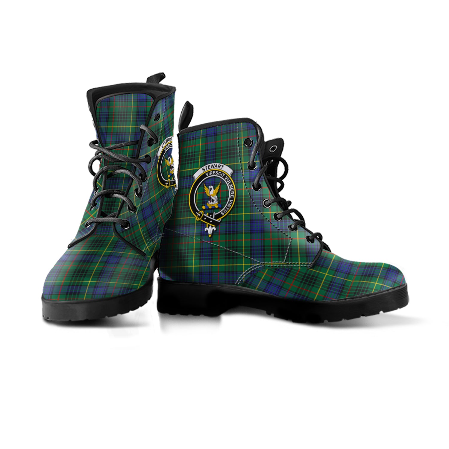 scottish-stewart-hunting-modern-clan-crest-tartan-leather-boots