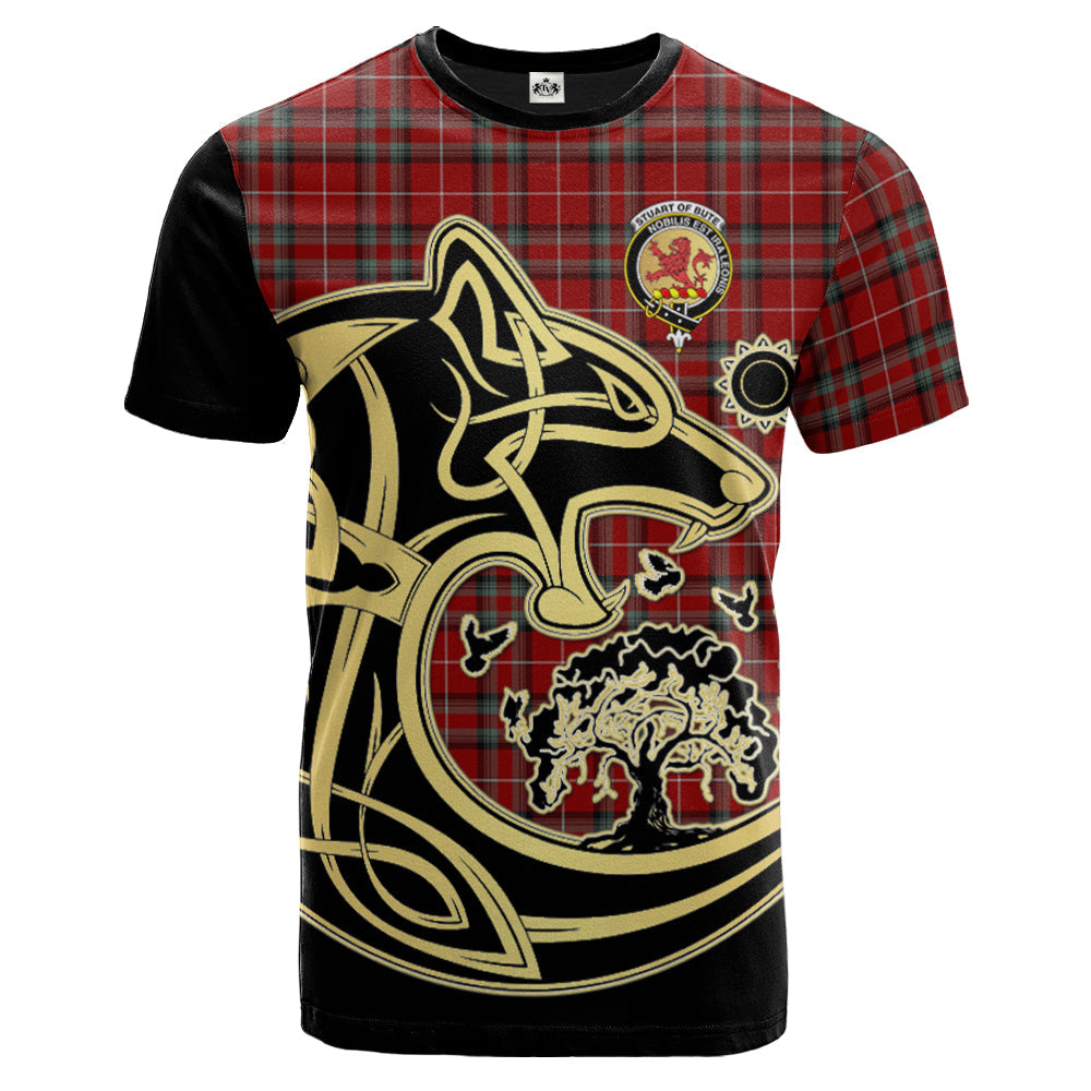 scottish-stuart-of-bute-clan-crest-celtic-wolf-tartan-t-shirt