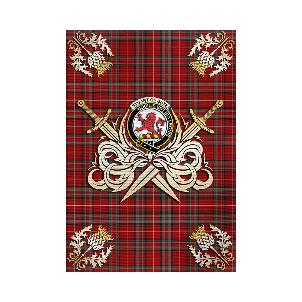 scottish-stuart-of-bute-clan-crest-courage-sword-tartan-garden-flag