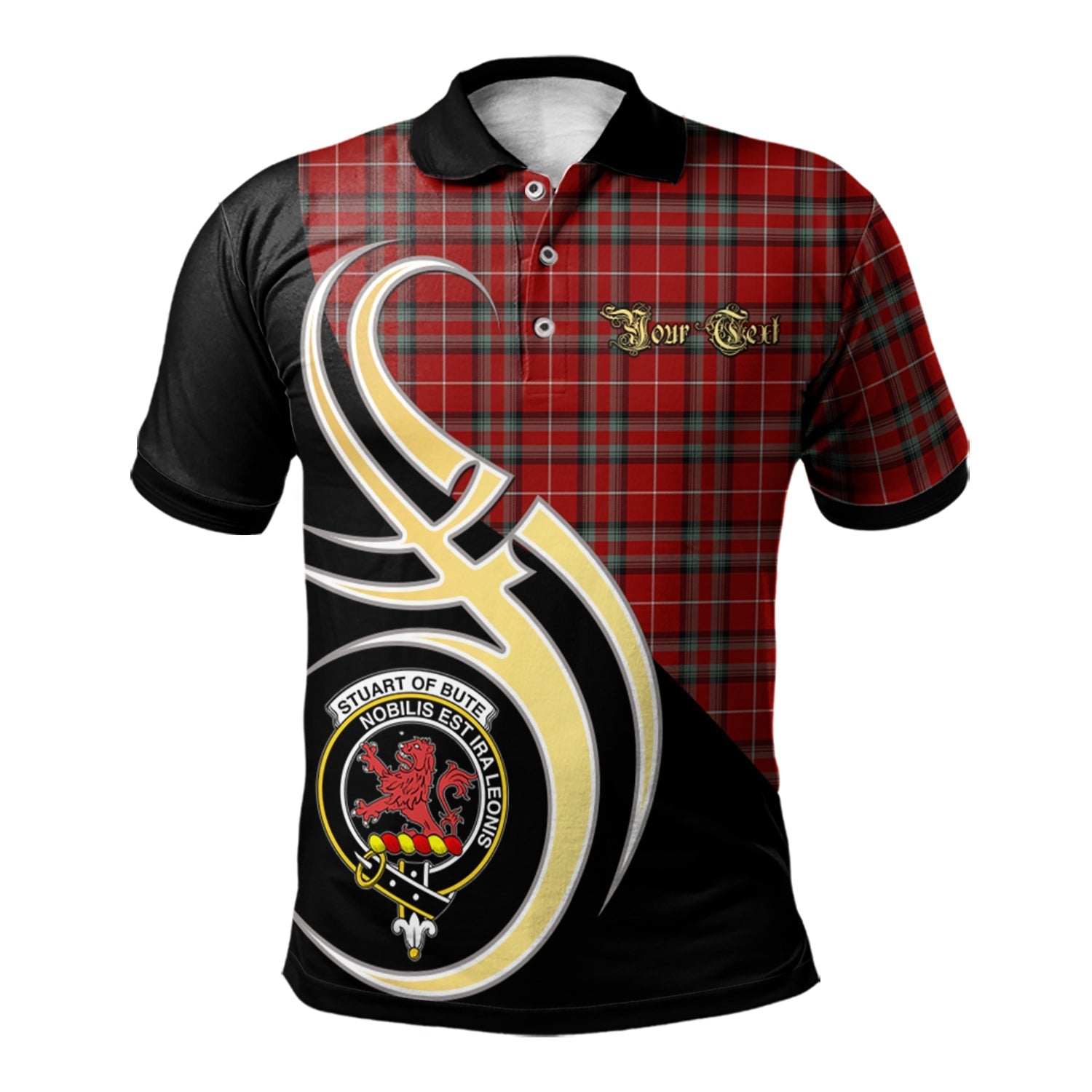 scotland-stuart-of-bute-clan-crest-tartan-believe-in-me-polo-shirt