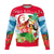 Hawaii Christmas Sweatshirt - Mele Kalikimaka Santa Claus - Wonder Print Shop