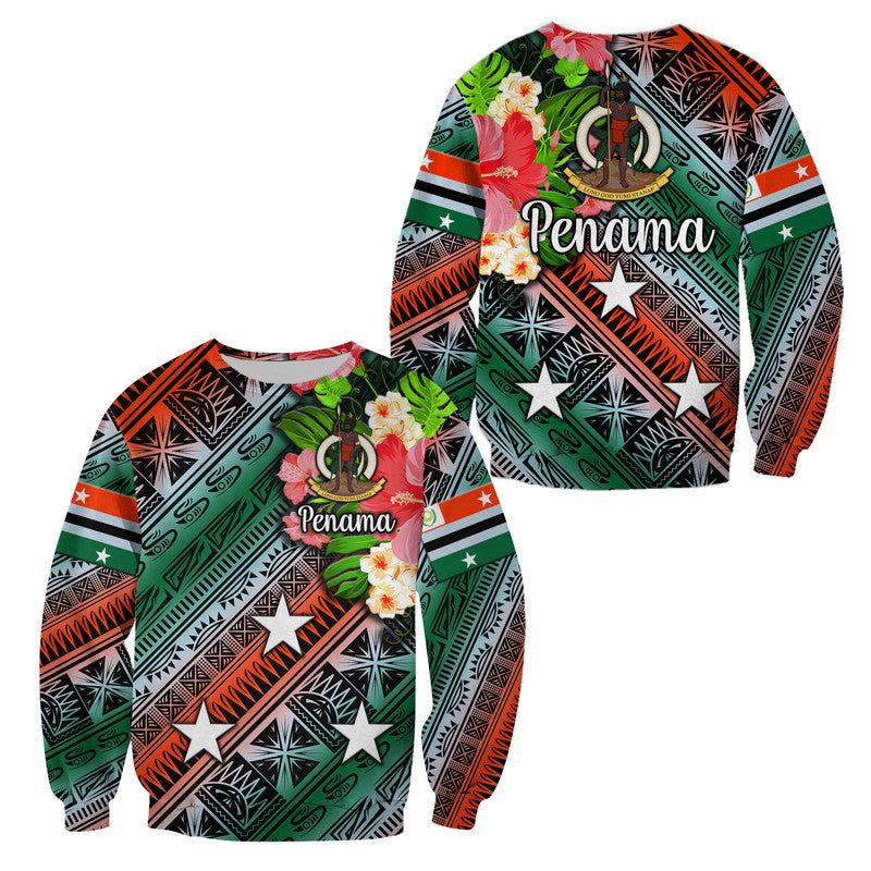 Vanuatu Penama Sweatshirt Independence Be Proud LT8 - Wonder Print Shop