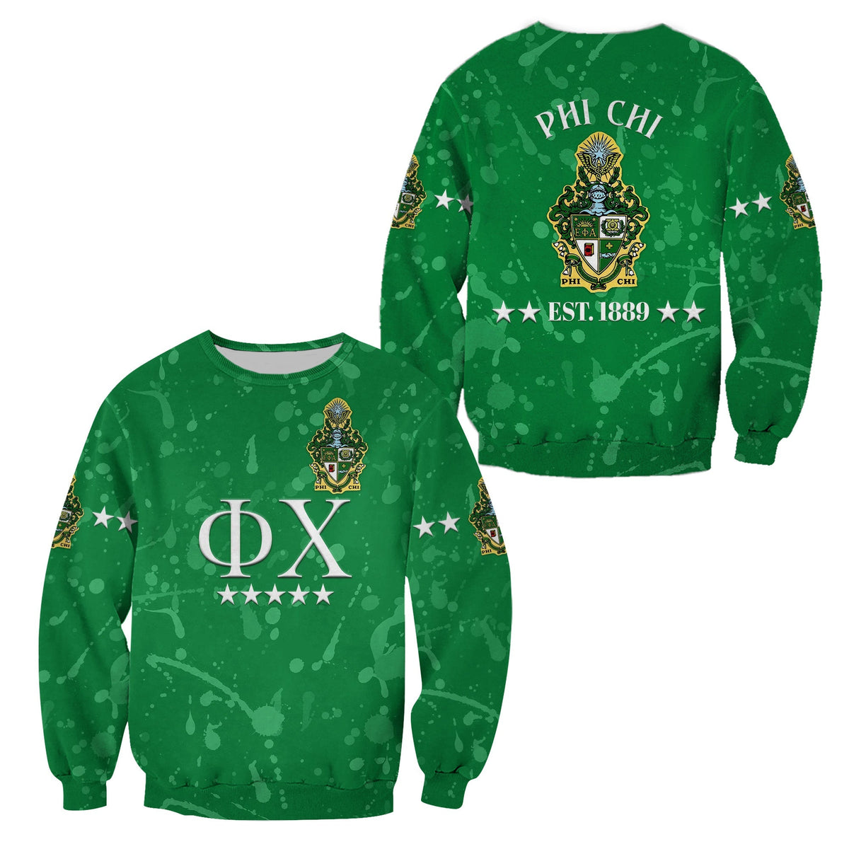 Phi Chi Sweatshirt Original Style LT8 - Wonder Print Shop