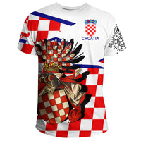 Croatia T Shirt Croatian Tattoo - Wonder Print Shop