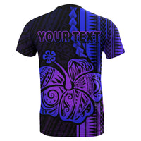 Custom Polynesian Hibiscus T Shirt Hawaiian Style No.3 LT6 - Wonder Print Shop
