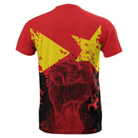 African Tigray T Shirt Tigray Flag Clenched Hand LT6 - Wonder Print Shop