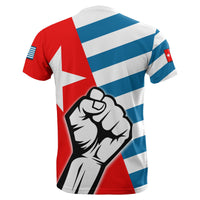 Free West Papua T Shirt Clenched Hands Flag LT6 - Wonder Print Shop