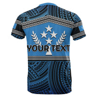 Custom Kosrae T Shirt Polynesian Patterns LT6 - Wonder Print Shop