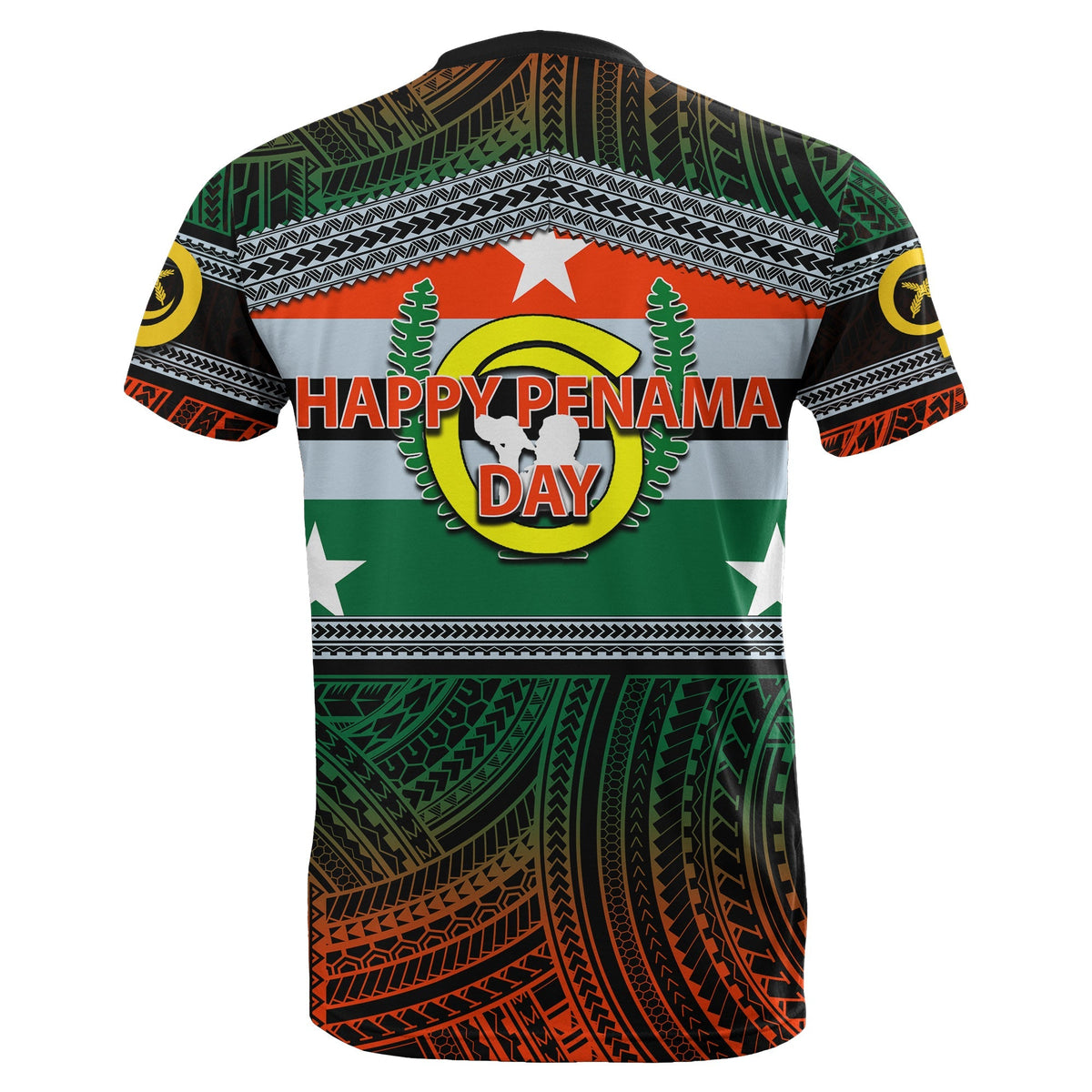 Penama Day T Shirt Of Vanuatu Polynesian Patterns LT6 - Wonder Print Shop