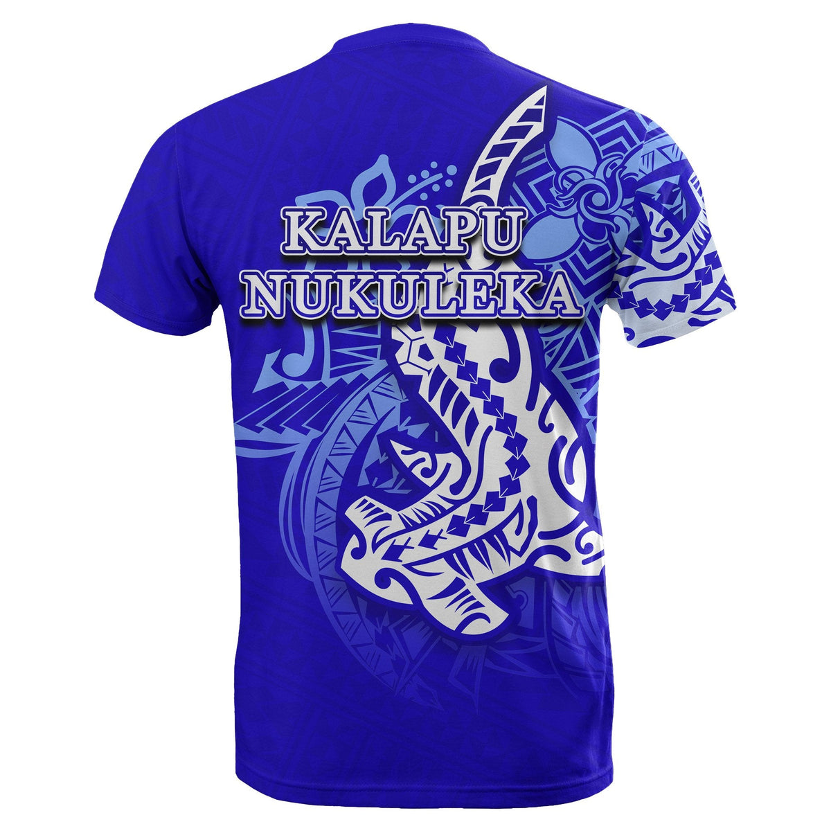 Custom Kalapu Nukuleka T Shirt Polynesian Hammerhead Shark LT6 - Wonder Print Shop