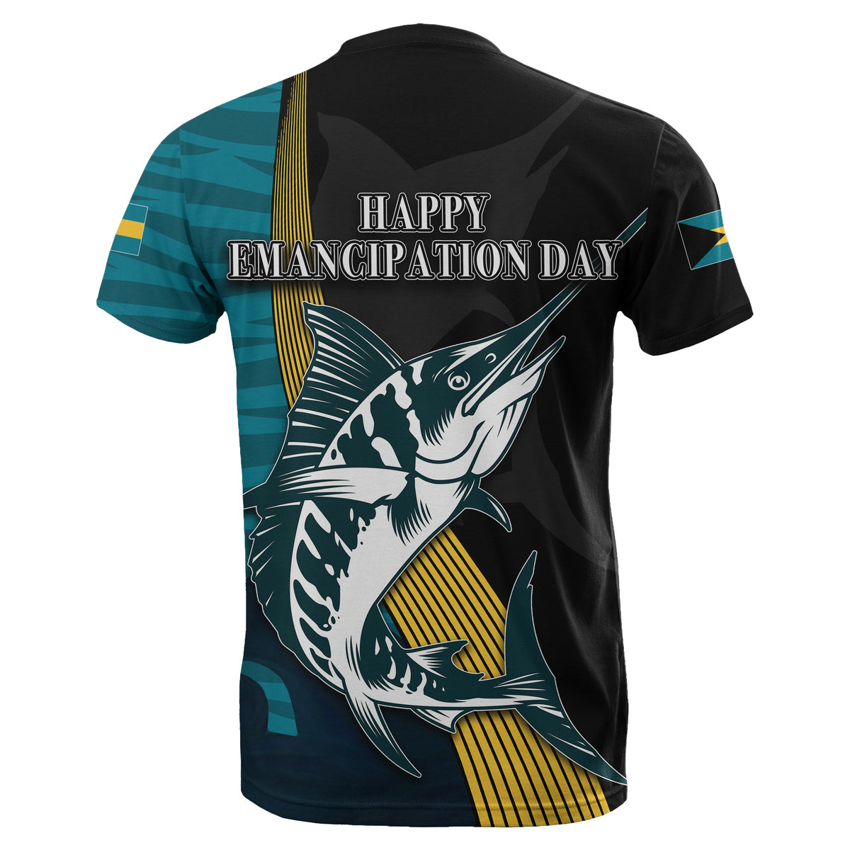 Bahamas Emancipation Day T Shirt Lt6 - Wonder Print Shop