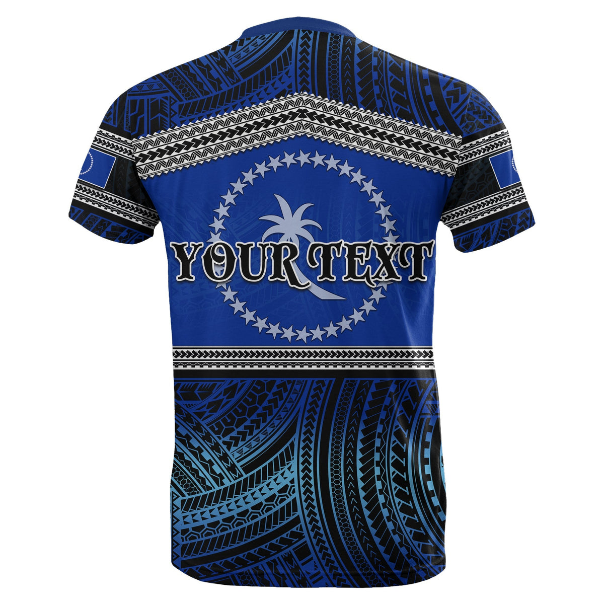 Custom Chuuk T Shirt Polynesian Patterns LT6 - Wonder Print Shop