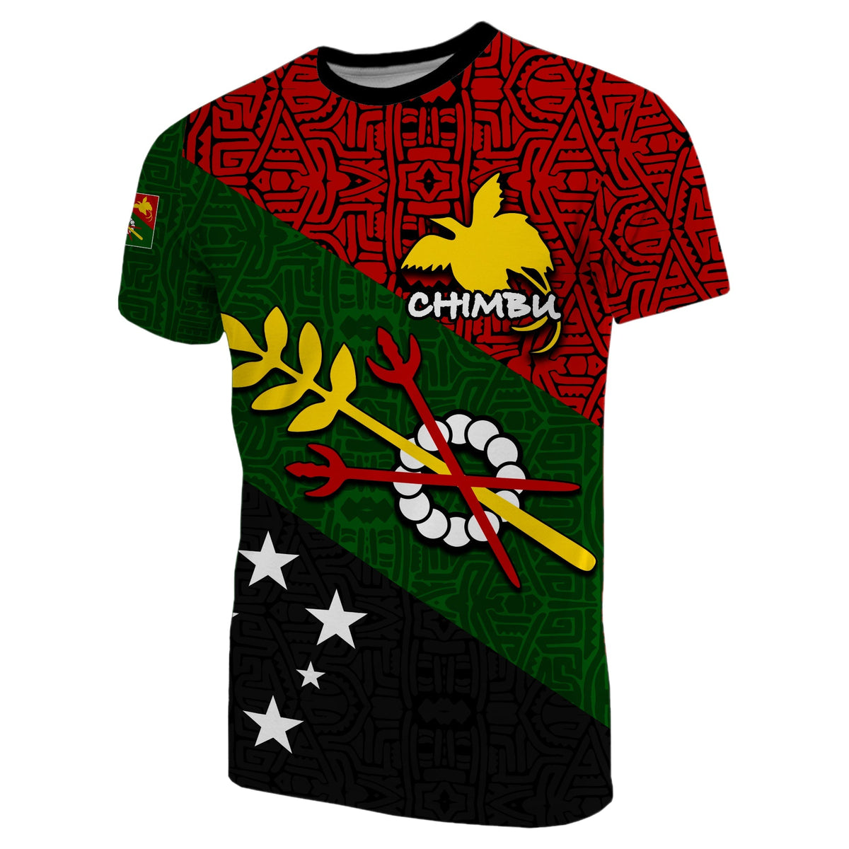Custom Chimbu Province T Shirt Of Papua New Guinea LT6 - Wonder Print Shop
