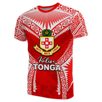 Custom Kolisi Tonga T Shirt Red Style LT6 - Wonder Print Shop