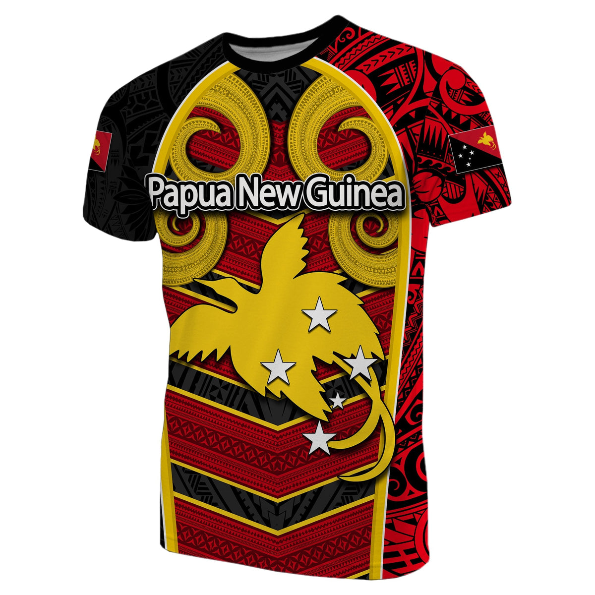 Papua New Guinea T Shirt Independence Day Special Style LT6 - Wonder Print Shop