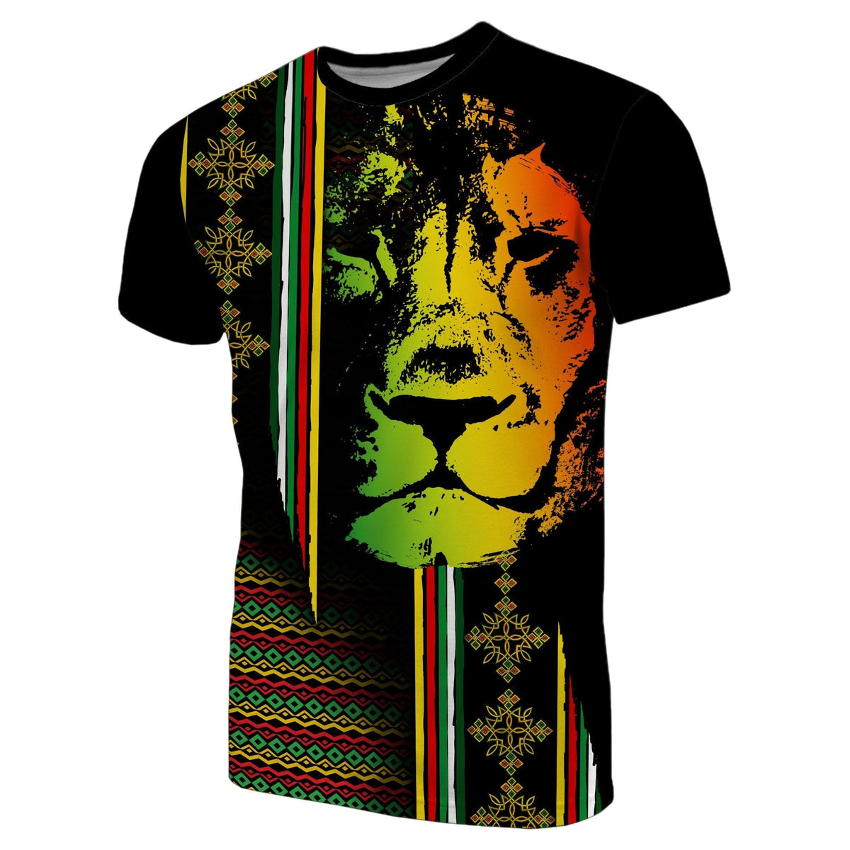 Ethiopia T Shirt Ethiopia Tilet With Lion LT6 - Wonder Print Shop