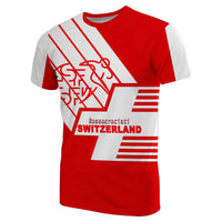 Custom Switzerland Football T Shirt Sport Style LT6 - Wonder Print Shop