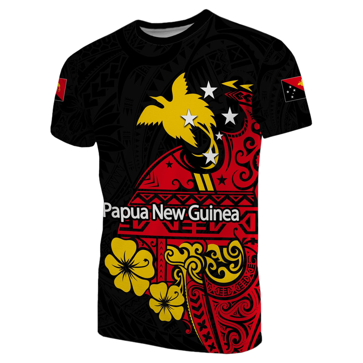 Custom Papua New Guinea T Shirt Independence Day LT6 - Wonder Print Shop
